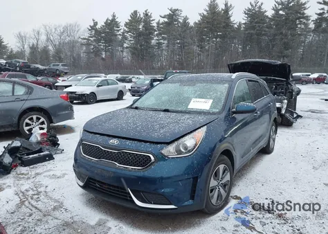 2017 Kia Niro Lx from USA, damaged, VIN KNDCB3LC6H5067506